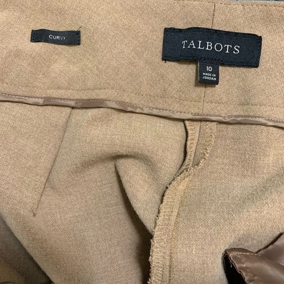 Talbots curvy fit khakis, size 10 - Picture 2 of 6